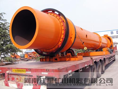 矿物烘干机发货现场
