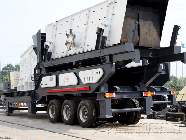 煤矸石移动破碎站