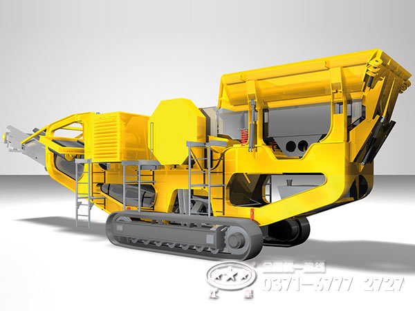 履带式液压驱动破碎站