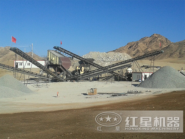 石粉加工厂现场 石粉加工厂现场