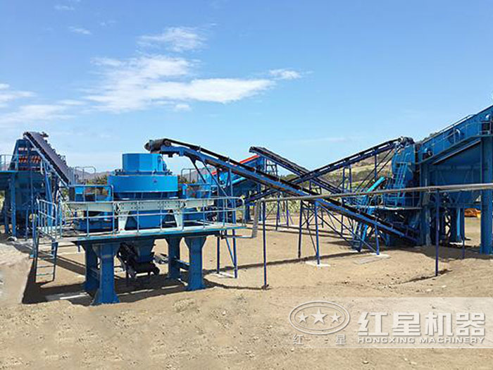 制砂机工作现场 制砂机工作现场