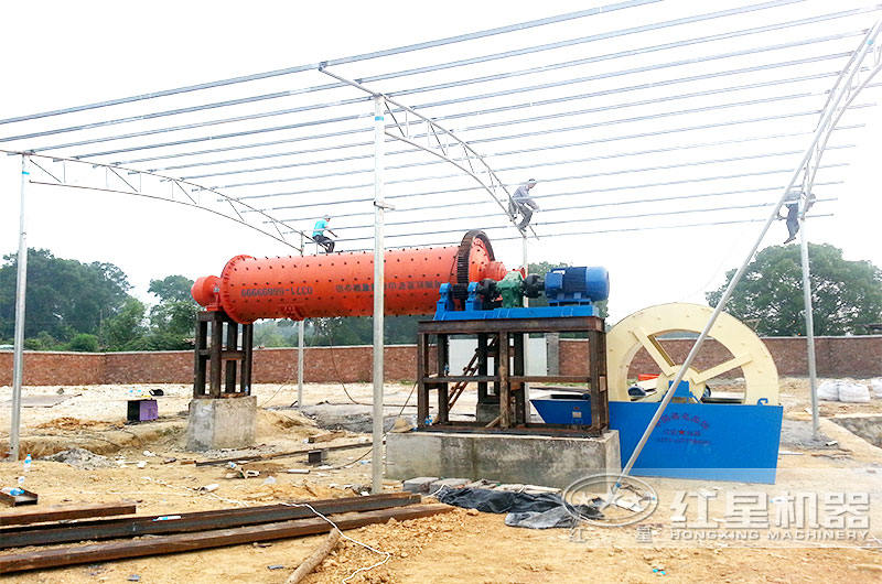 轮式洗砂机洗的干净还省水