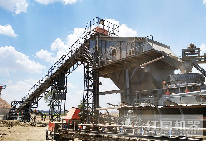 固定式砂石料场